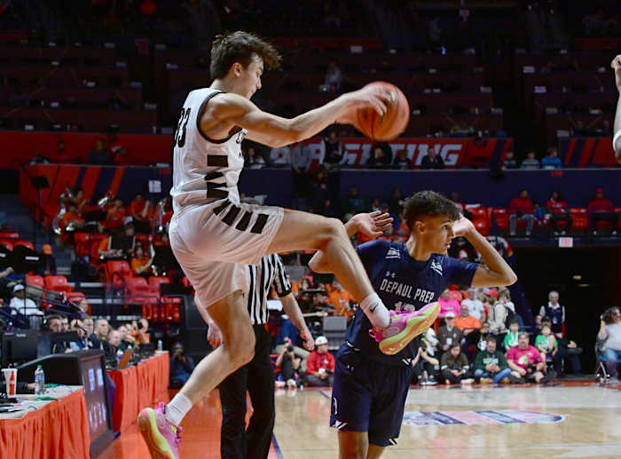 DePaul Prep Mount Carmel Illinois boys basketball March 9 2024 Tim Vizer 26804
